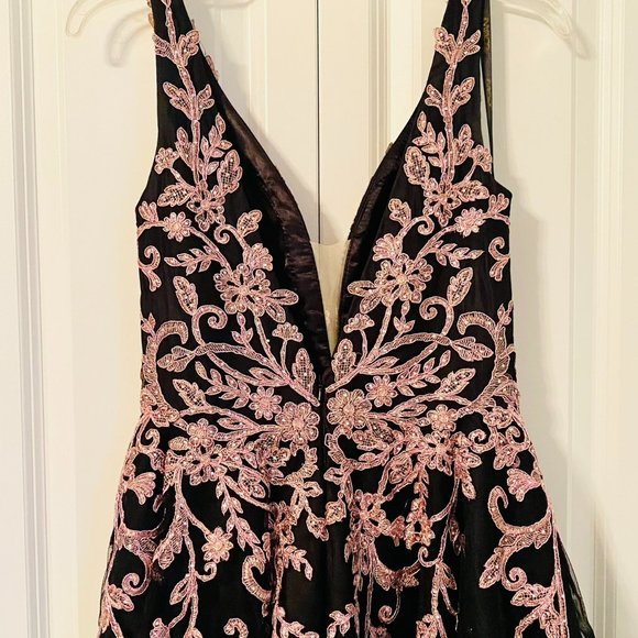 Jovani JVN 2302 Ballgown Prom Dress - Picture 6 of 7